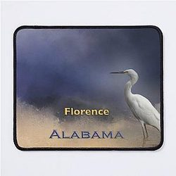 Egret Florence AL Mouse Pad