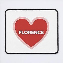 I Heart Florence Mouse Pad
