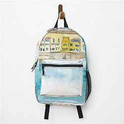 Florence Tuscany Ponte Vecchio At Sunset Backpack