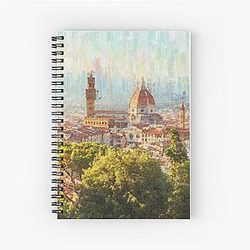 Florence Cityscape Spiral Notebook