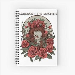 Florence And The Machine Spiral Notebook