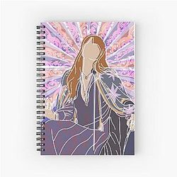 Florence and the Machine Illustration Spiral Notebook