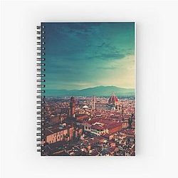 ponte vecchio in florence Spiral Notebook