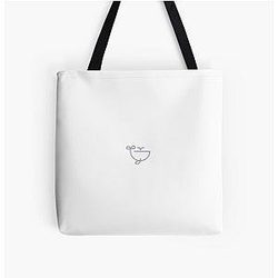 Florence By Mills Whale Apparel All Over Print Tote Bag