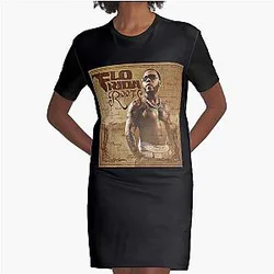 Flo Rida R.O.O.T.S. Album Graphic T-Shirt Dress
