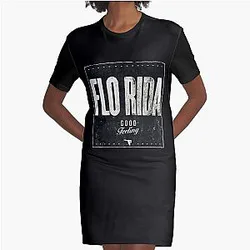 flo rida Graphic T-Shirt Dress