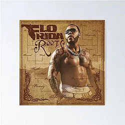 Flo Rida R.O.O.T.S. Album Poster
