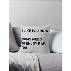 I like Flo Rida Throw Pillow
