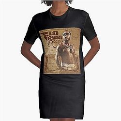 Flo Rida R.O.O.T.S. Album Graphic T-Shirt Dress