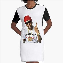 Flo Rida    Graphic T-Shirt Dress