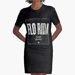 flo rida Graphic T-Shirt Dress