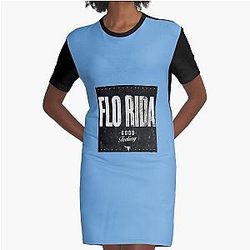 Flo Rida   Graphic T-Shirt Dress