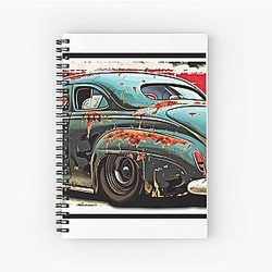 Flo Rida low rider Spiral Notebook