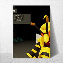FlyKnight ファンのための商品 Fly Knight ポスター