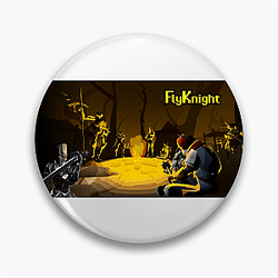 FlyKnight Sammlung Merch Fly Knight Pins
