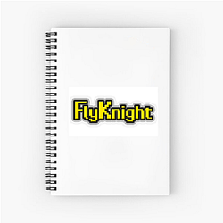 FlyKnight Fan Art Fly Knight Notizbuch
