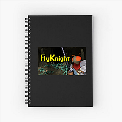 FlyKnight Merch Fly Knight Notizbuch
