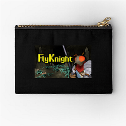 FlyKnight Merch Fly Knight Zipper Beutel