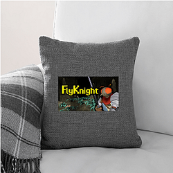 FlyKnight Merch Fly Knight Kissenbezug