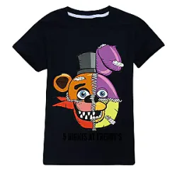 Five Nights at Freddy's T-Shirts - Five Night at Freddys Fashion Print Clothes