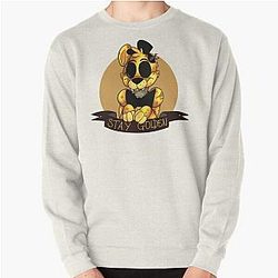Five Nights at Freddy's Sweatshirts - 'Stay Golden' Golden Freddy (Five Nights At Freddy's) Pullover Sweatshirt