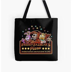 Five Nights at Freddy's Bags - five nights at freddy's All Over Print Tote Bag