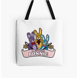 Five Nights at Freddy's Bags - Five Nights at Freddy's - Bonnie  All Over Print Tote Bag