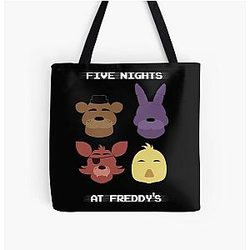Five Nights at Freddy's Bags - Five Nights at Freddy's All Over Print Tote Bag