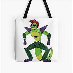 Five Nights at Freddy's Bags - Montgomery Gator | Five Nights at Freddy's All Over Print Tote Bag
