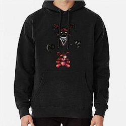 Five Nights at Freddy's Hoodies - Five Nights at Freddy's - Fnaf 4 - Nightmare Foxy Plush Pullover Hoodie