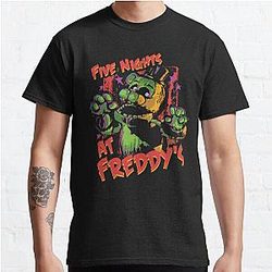 Five Nights at Freddy's T-Shirts - Five Nights At Freddy's Phantom Freddy Classic T-Shirt