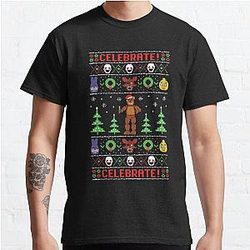 Five Nights at Freddy's T-Shirts - Five Nights At Freddy's Ugly Sweater Classic T-Shirt