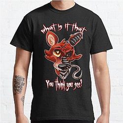 Five Nights at Freddy's T-Shirts - Five Nights At Freddy's 4- Nightmare Foxy Classic T-Shirt