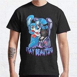 Five Nights at Freddy's T-Shirts - FIVE NIGHTS AT FREDDY'S-Stay Bonbon Classic T-Shirt