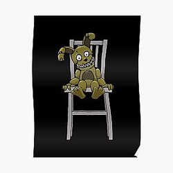 Five Nights at Freddy's Posters - Five Nights at Freddy's - FNAF 4 - Plushtrap Poster