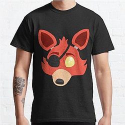 Five Nights at Freddy's T-Shirts - Funny Five Nights At Freddy's Gift Foxy Faces Classic T-Shirt