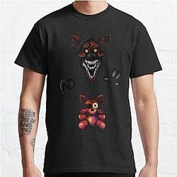 Five Nights at Freddy's T-Shirts - Five Nights at Freddy's - Fnaf 4 - Nightmare Foxy Plush Classic T-Shirt