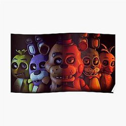 Five Nights at Freddy's Posters - FNAF - FIVE NIGHTS AT FREDDY'S Poster