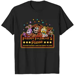 Five Nights at Freddy's T-Shirts - Freddy FazBEAR'S Pizza