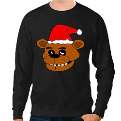 Five Nights At Freddy's Inspired Santa Claus Sweatshirts