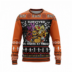 Five Nights at Freddy's - I Survived Ugly Christmas Sweaters