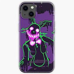Five Nights at Freddy's Cases - Five nights at Freddy's Glitchtrap from help wanted mini game.  iPhone Soft Case