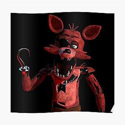 Five Nights at Freddy's Posters - FNAF - FIVE NIGHTS AT FREDDY'S - FOXY Poster