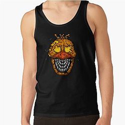 Five Nights at Freddy's Tank Tops - Jack-O-Bonnie - Five Nights at Freddy's 4 Halloween - Pixel art Tank Top