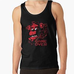 Five Nights at Freddy's Tank Tops - Five Nights At Freddy's Pizzeria Game Over Tank Top