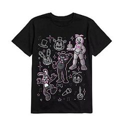 Cute Characters TTPM1201 Five Nights at Freddy's T-Shirts