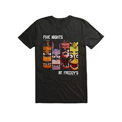 Character Panels TTPM1301 Five Nights at Freddy's T-Shirts