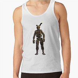 Five Nights at Freddy's Tank Tops - Aftonbuilt FNAF Five Nights at Freddy's Tank Top