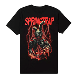 Springtrap Lightning DTNK0303 Season2 Five Nights at Freddy's T-Shirts
