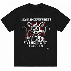 FNAF At Freddys Foxy the Pirate NTMD0306 Five Nights at Freddy's T-Shirts